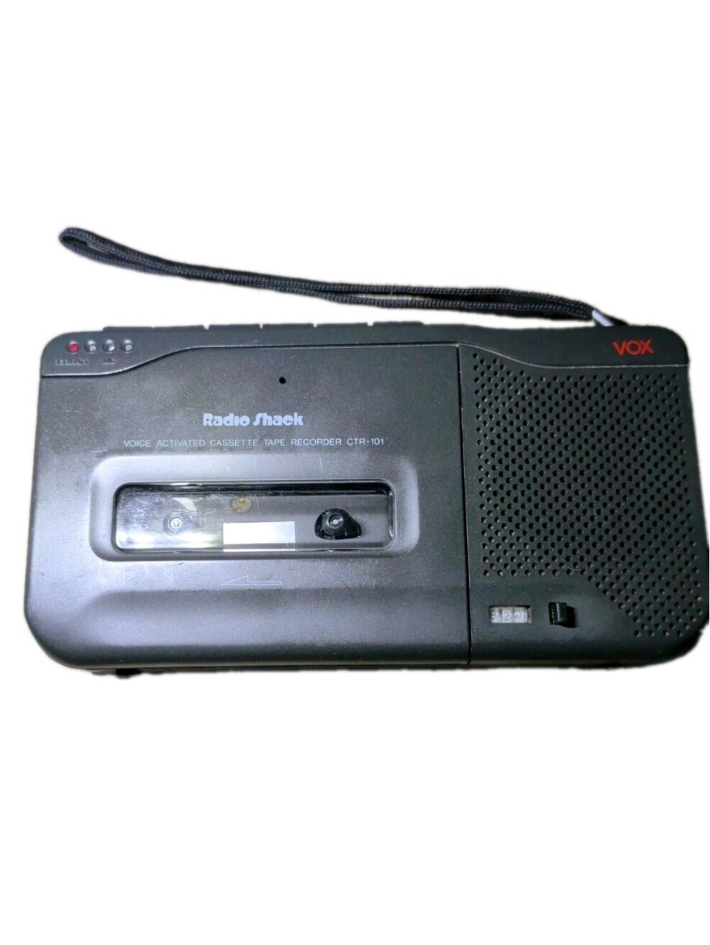 Vintage Radio Shack CTR-101 Voice Activated Cassette Tape Recorder Speaker Good